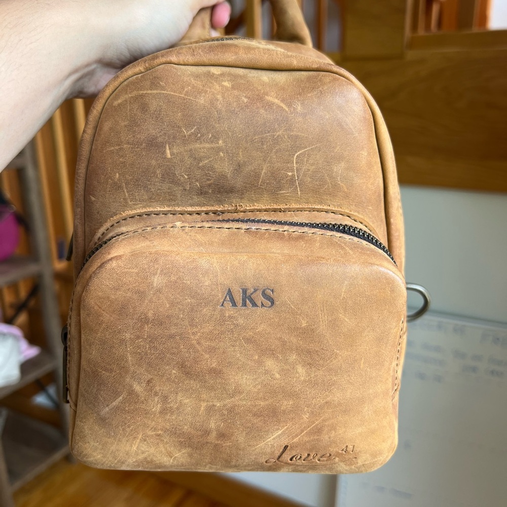 Saddleback Leather Love 41 Leather Mini Mini Backpack
